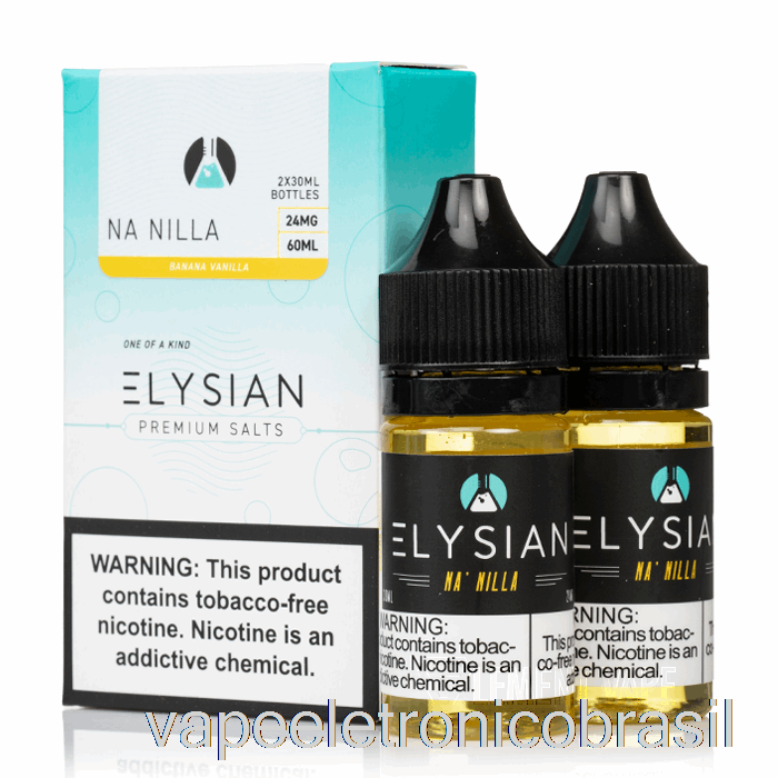 Vape Eletrônico Na'nilla - Sais Elísios - 60ml 48mg